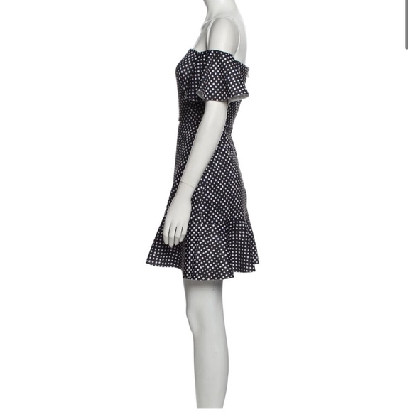 SALONI | Amelia Dress, Neoprene Polka Dot Size 2 ❤️ - Picture 14 of 15